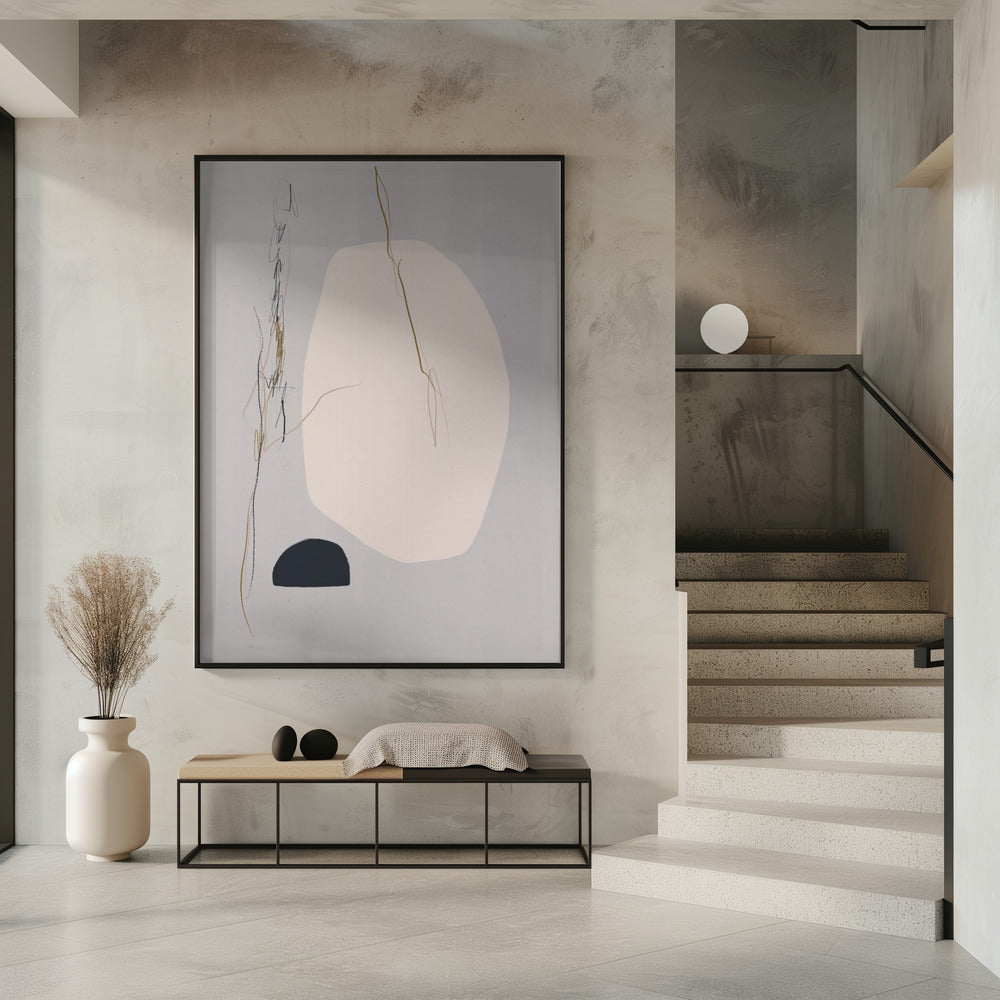 Flüstern des Minimalismus | Poster