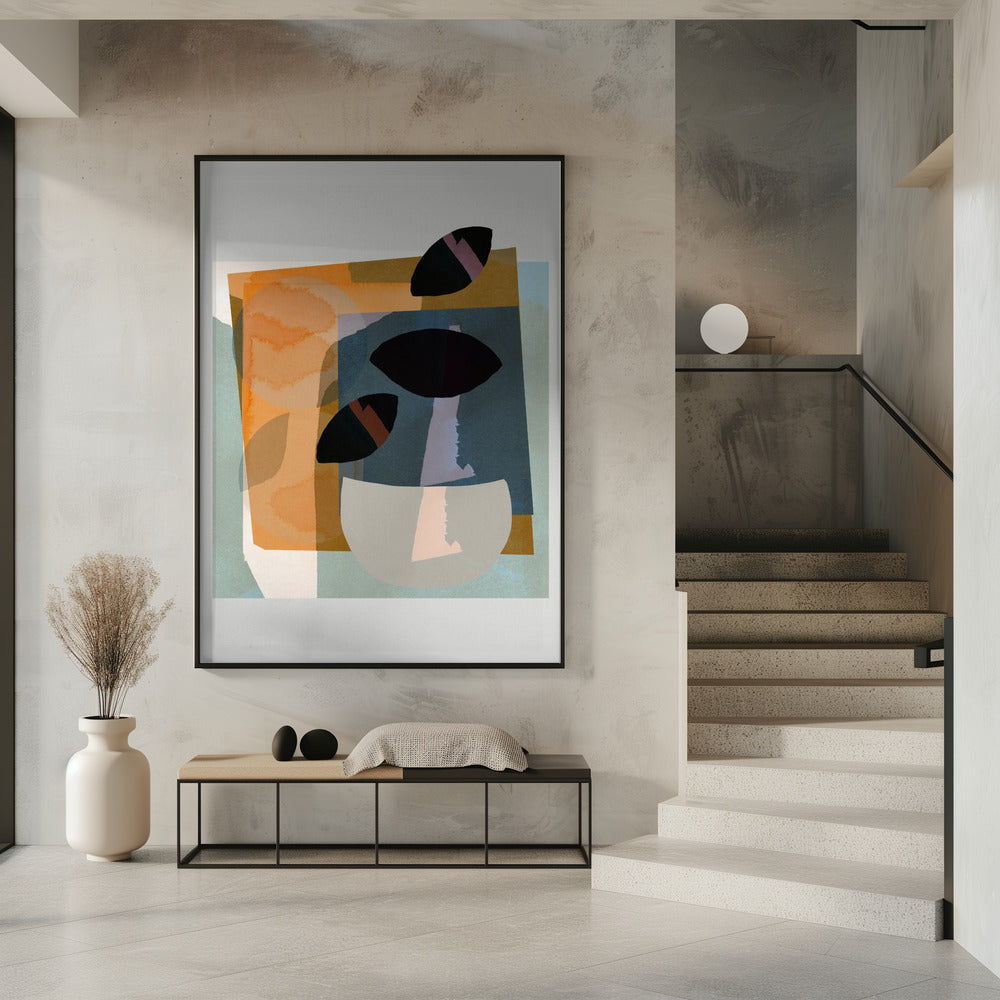 Kaffeebohnen-Collage 1 | Poster