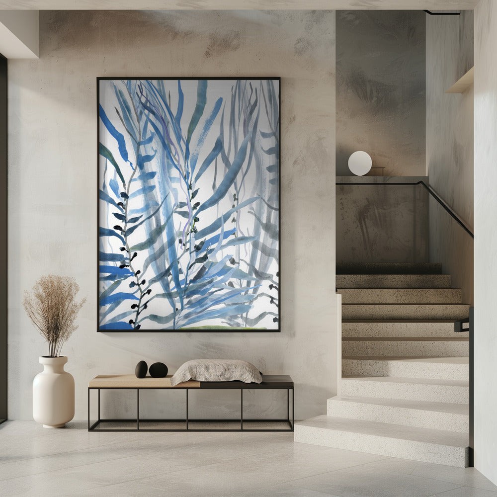 Blaue Algen Nr. 2 | Poster