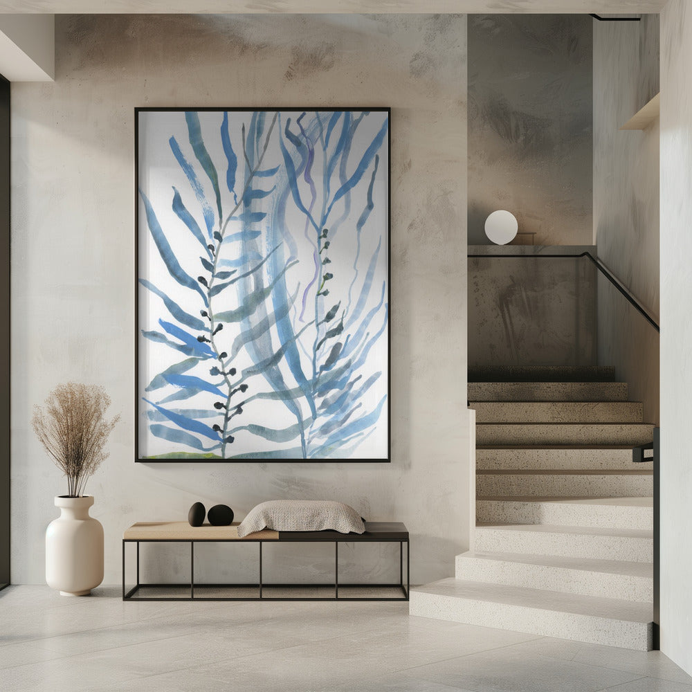 Blaue Algen Nr. 1 | Poster