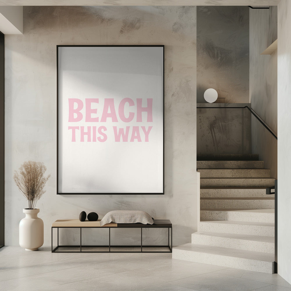 Strand entlang | Poster