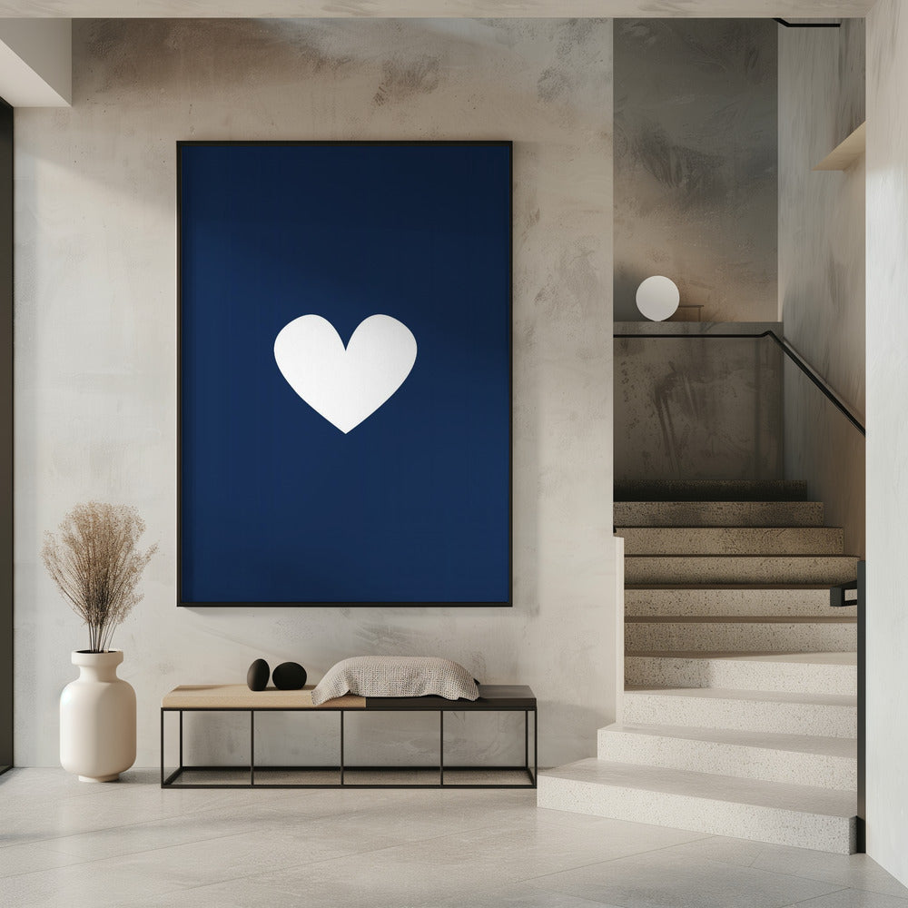 Little Navy Heart | Poster