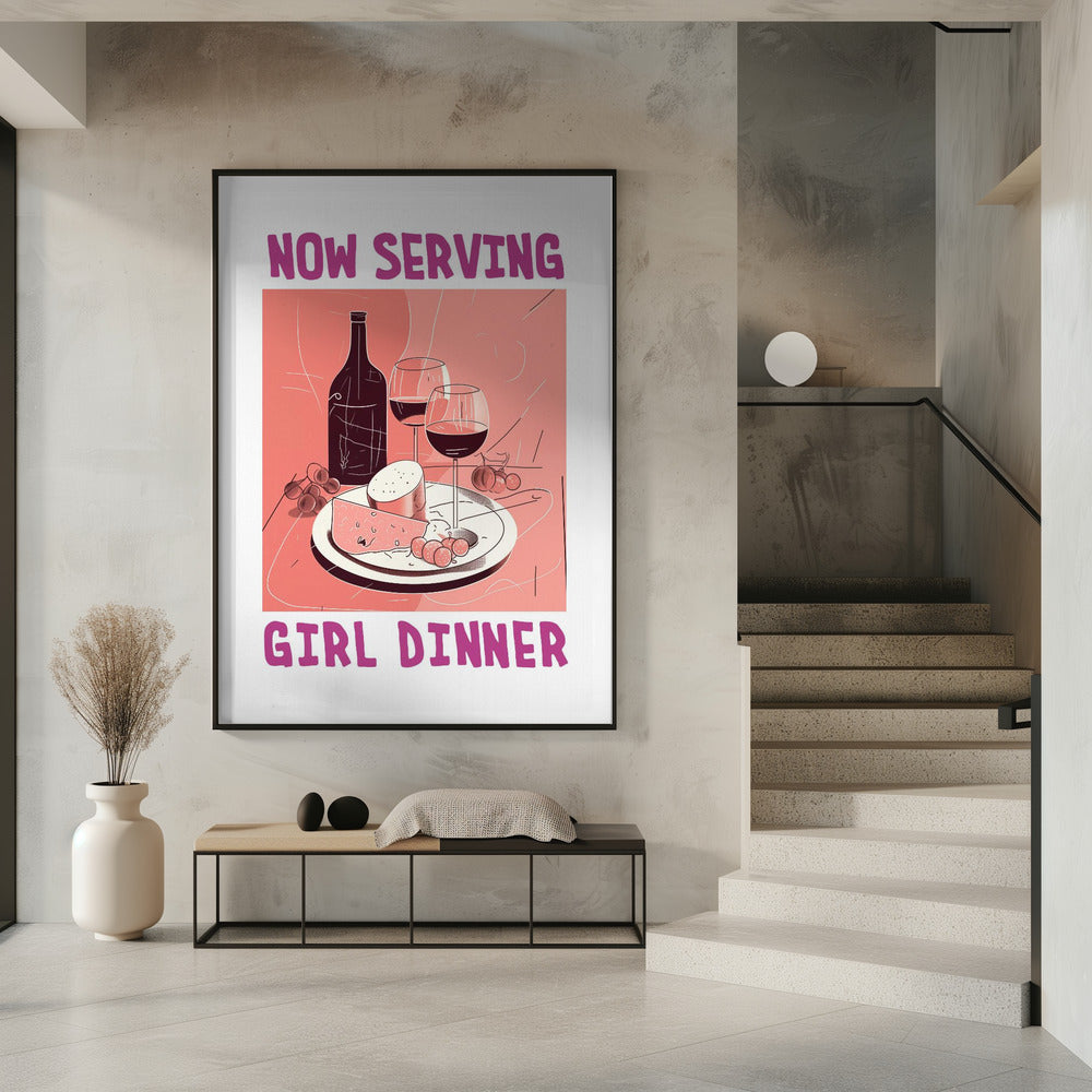 Mädchen-Dinner Nr. 1 | Poster