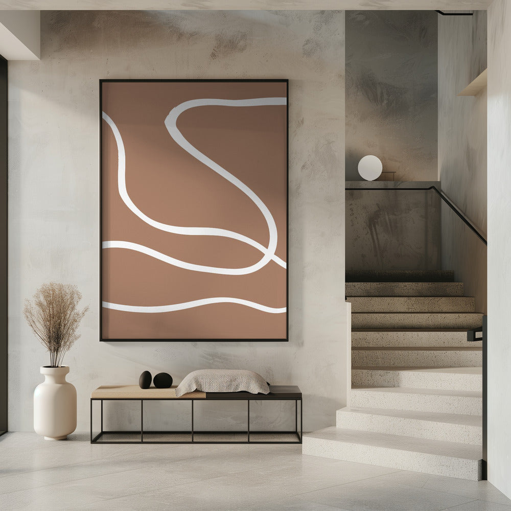 Abstract Mocha | Poster