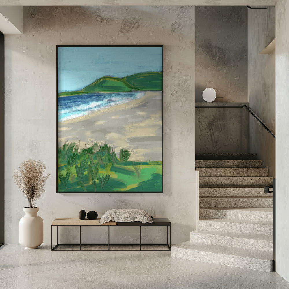 Verträumte Strandszene | Poster