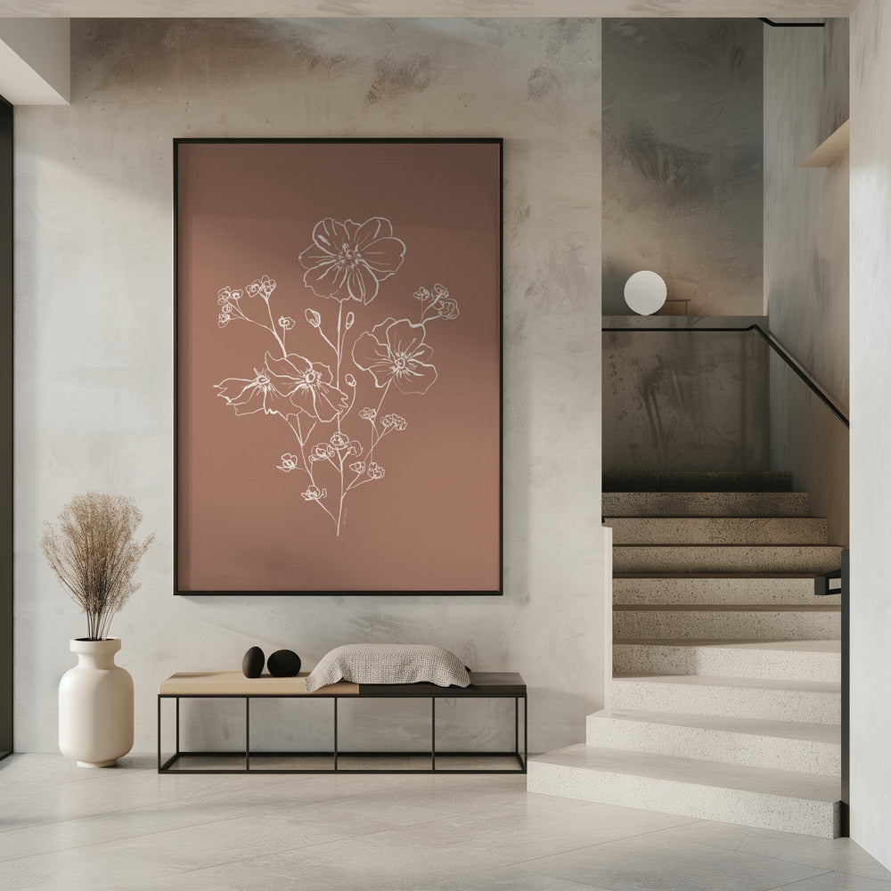 Wildrosenstrauß | Poster