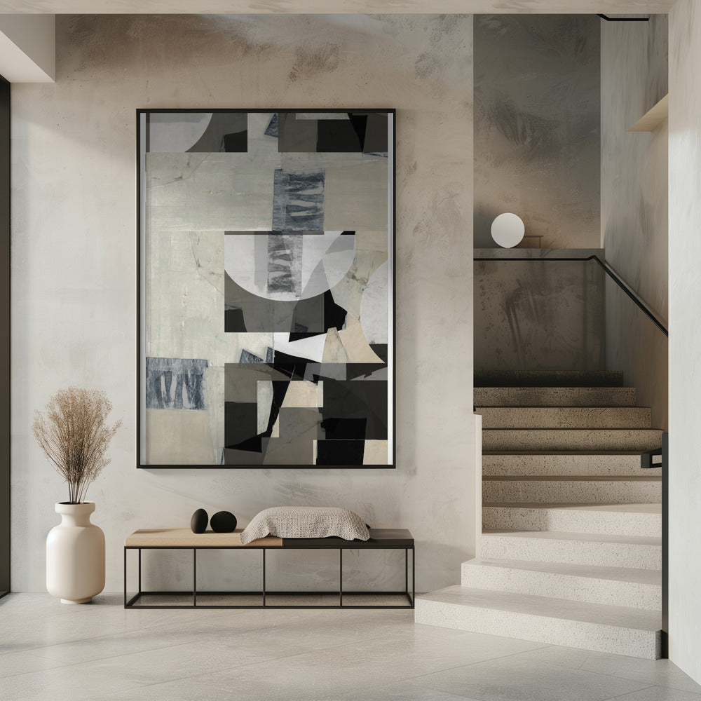 Monochrome Composition No. 3 | Poster
