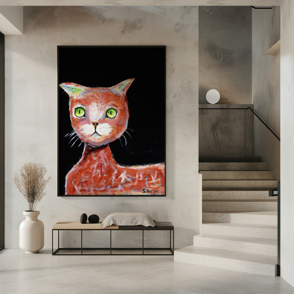 Die rote Katze | Poster