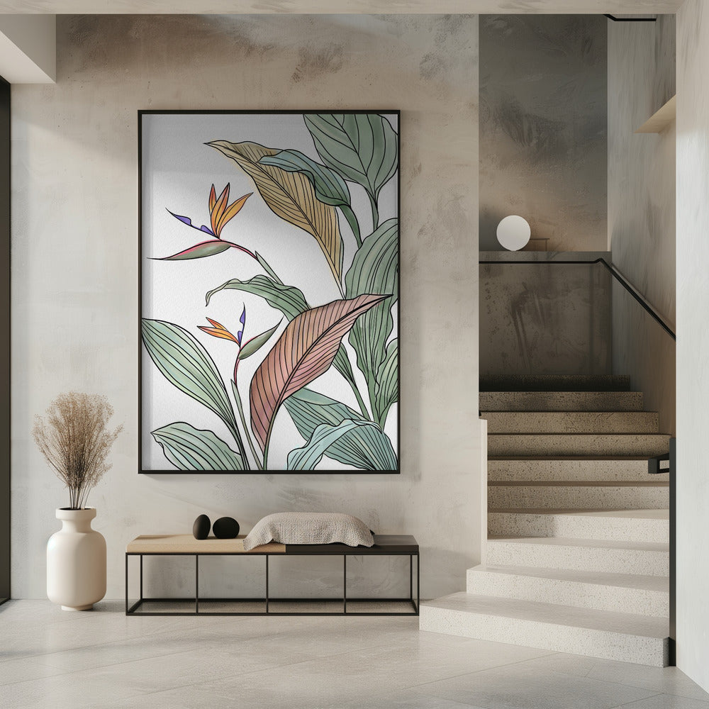 Vögel des Paradieses | Poster