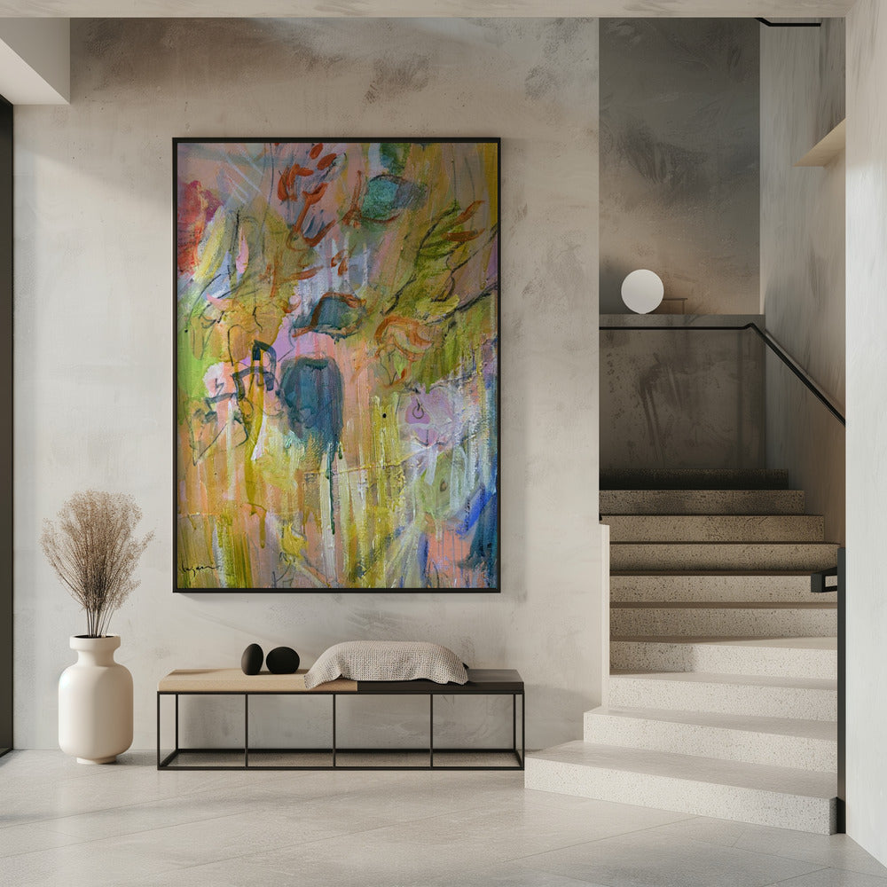 Magischer Garten der Farben | Poster