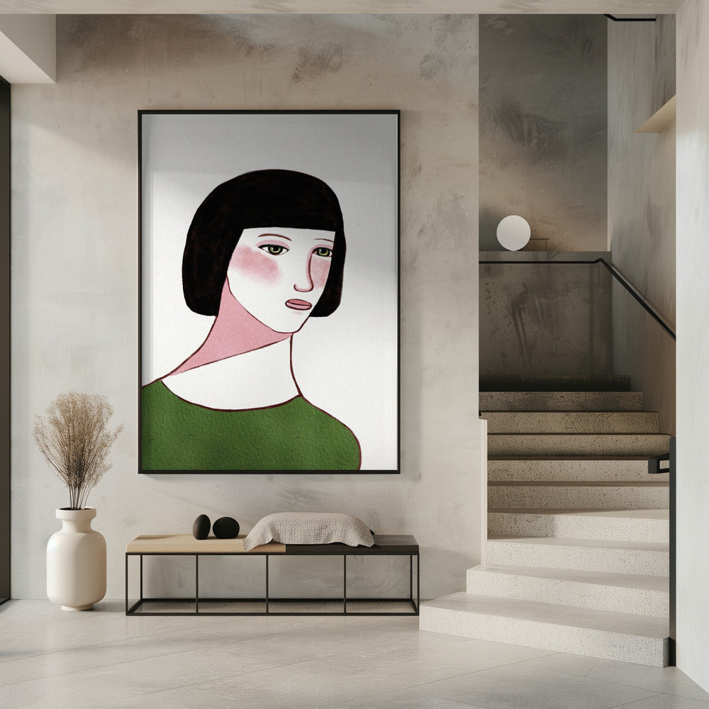 Junge Dame | Poster