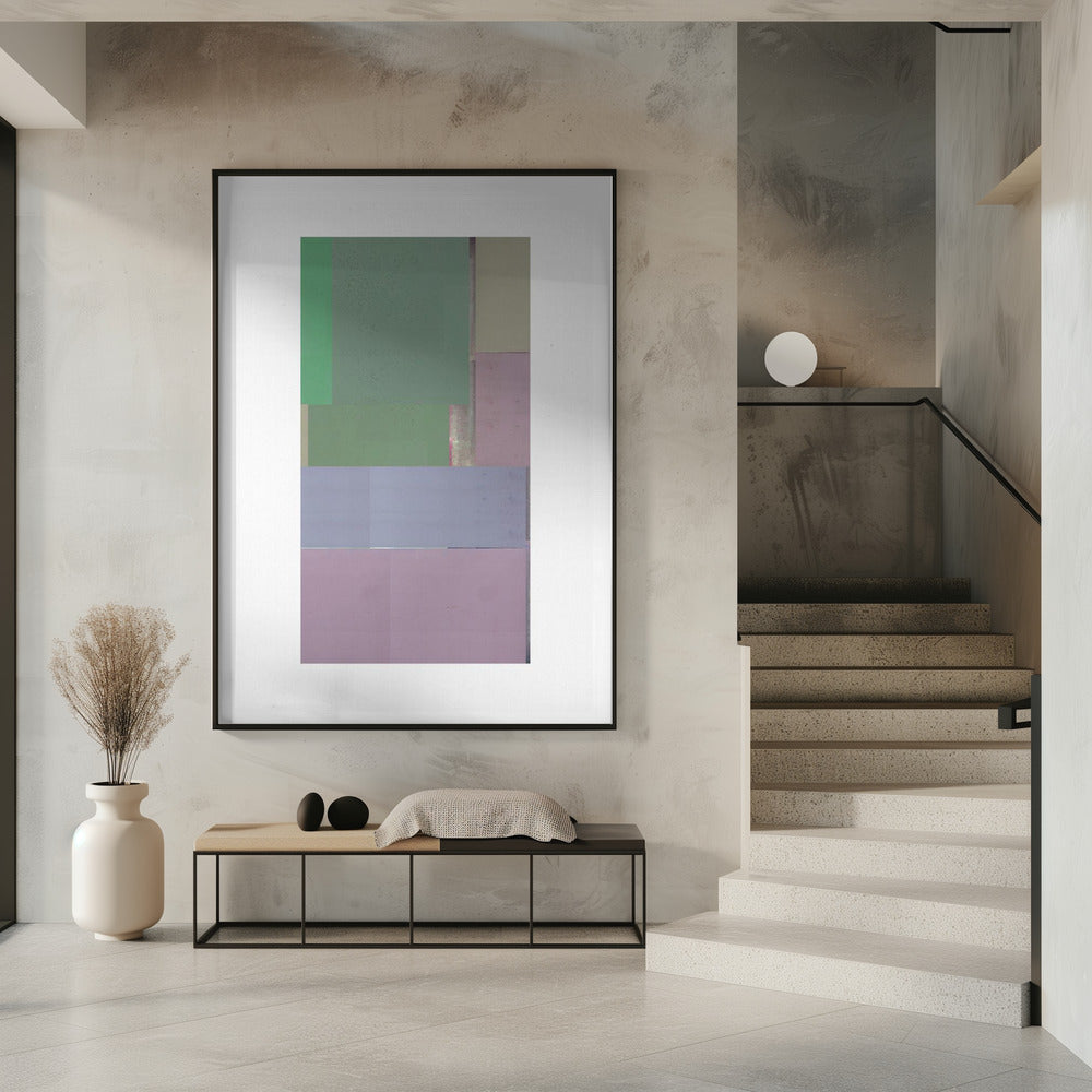 Abstract Textured Composition 3 | Poster