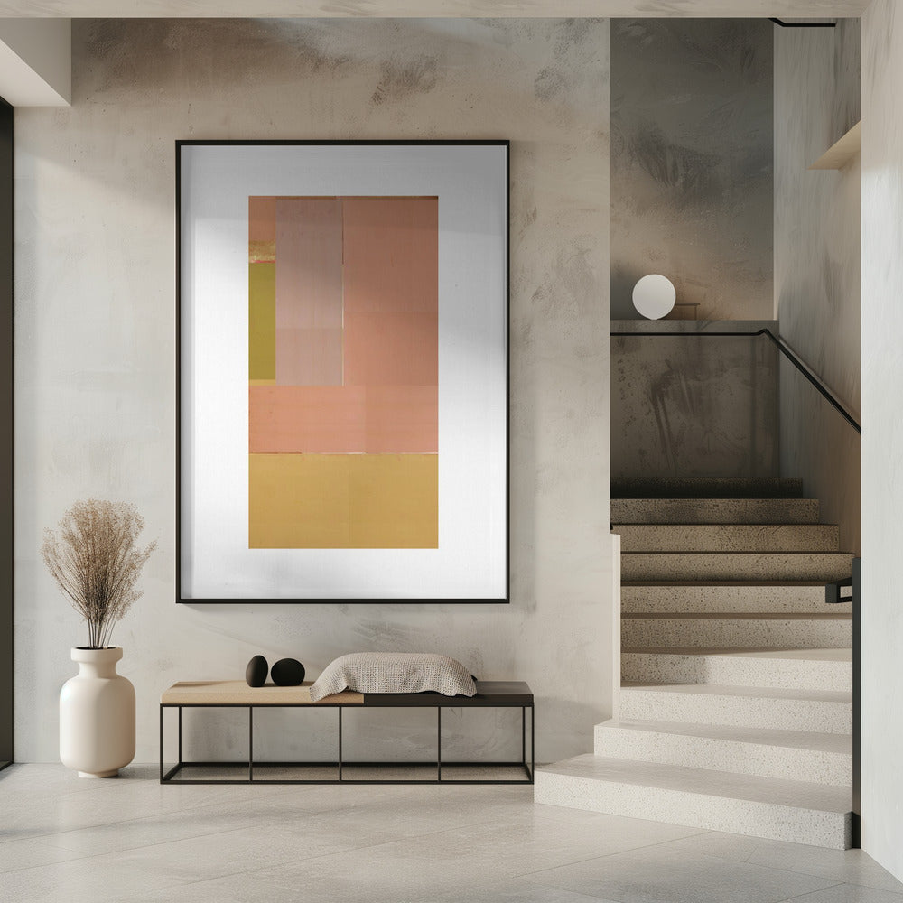 Abstract Textured Composition 4 | Poster