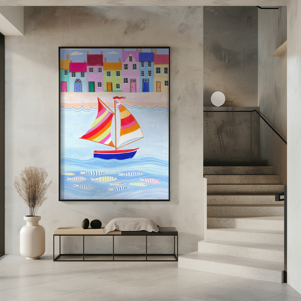 Das Fischerboot | Poster