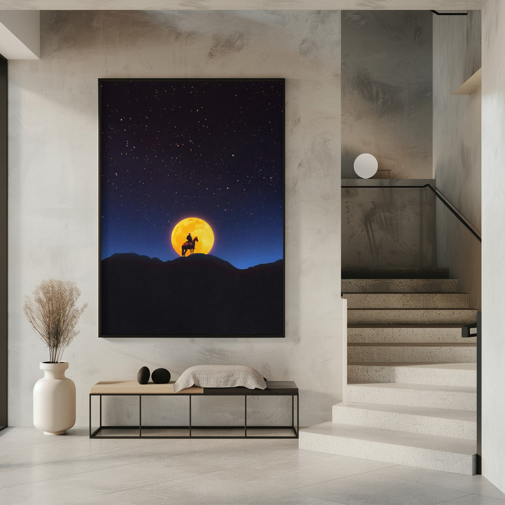 Der Reiter und der Mond | Poster