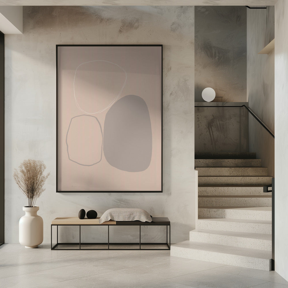 Weiche geometrische Drift | Poster