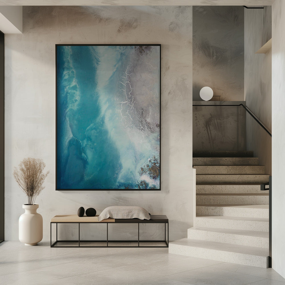 Beruhigendes Meer - Ozeanströmung 1 | Poster
