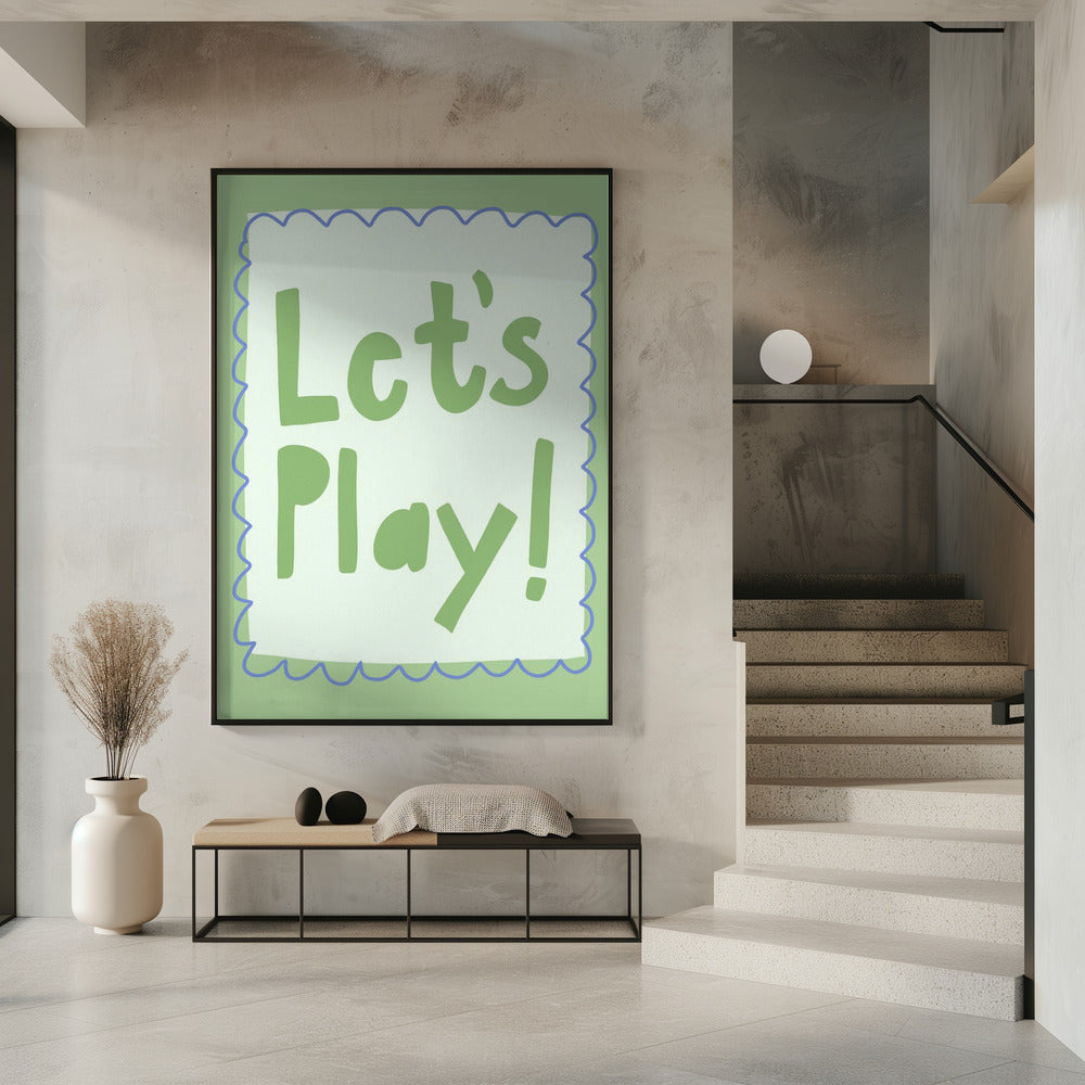Spielzeit-Einladung | Poster