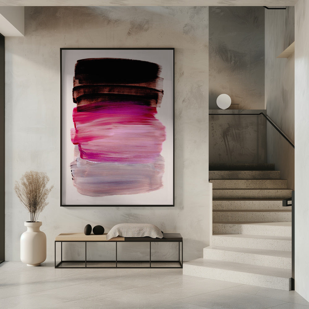 Abstract Brush Strokes 184 | Poster