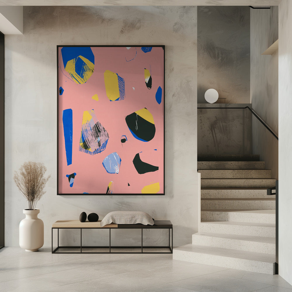Felsen Pink | Poster