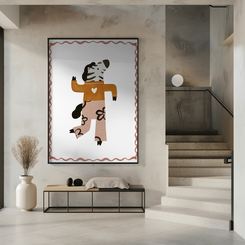 Zebra Groove | Poster