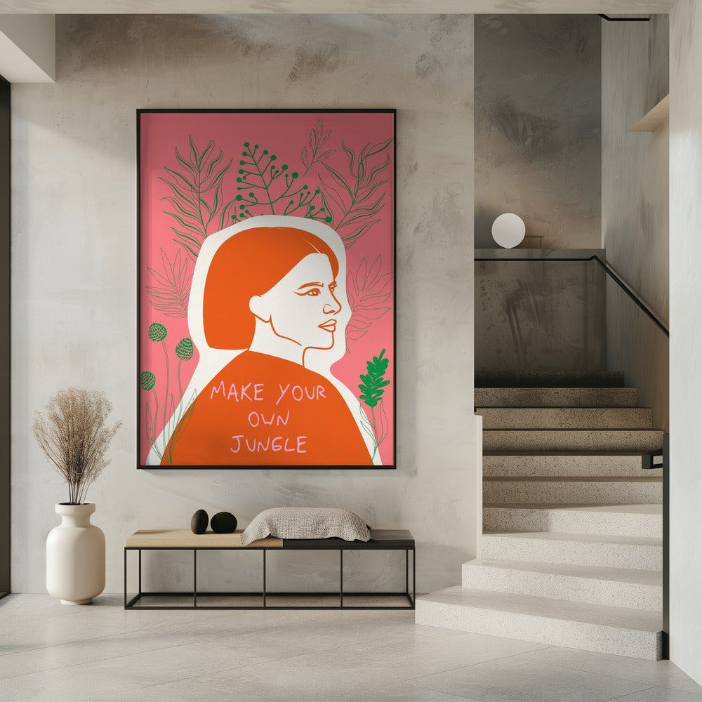 Gestalte deinen Dschungel | Poster