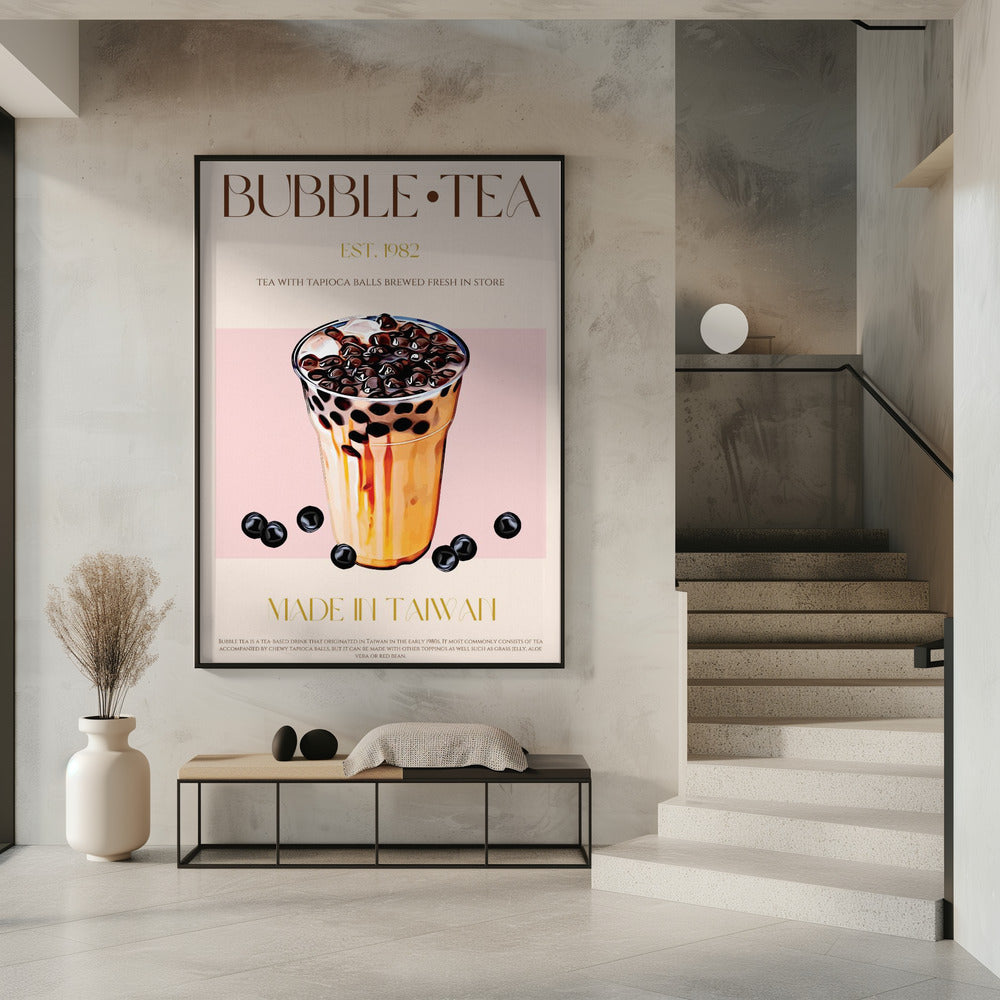 Taiwanesischer Bubble Tea | Poster
