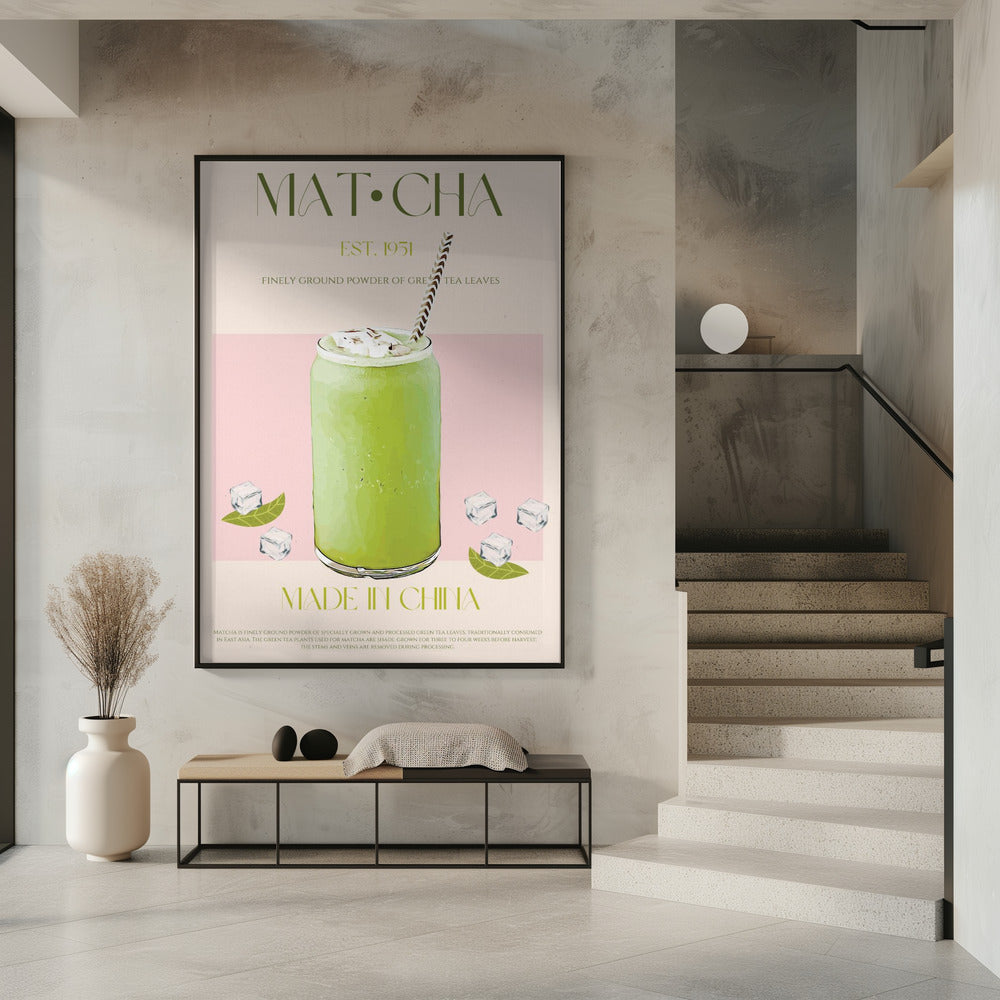 Chilled Matcha Drink | Poster