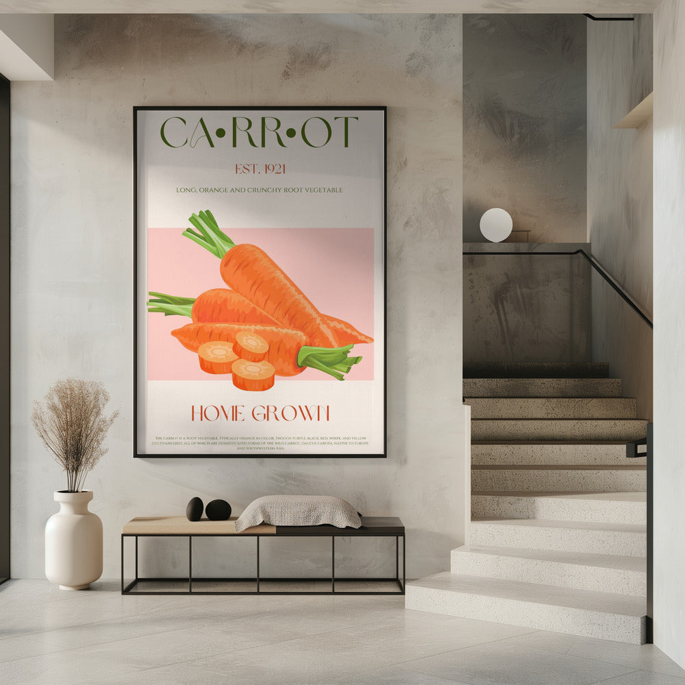 Orangenernte-Charme | Poster