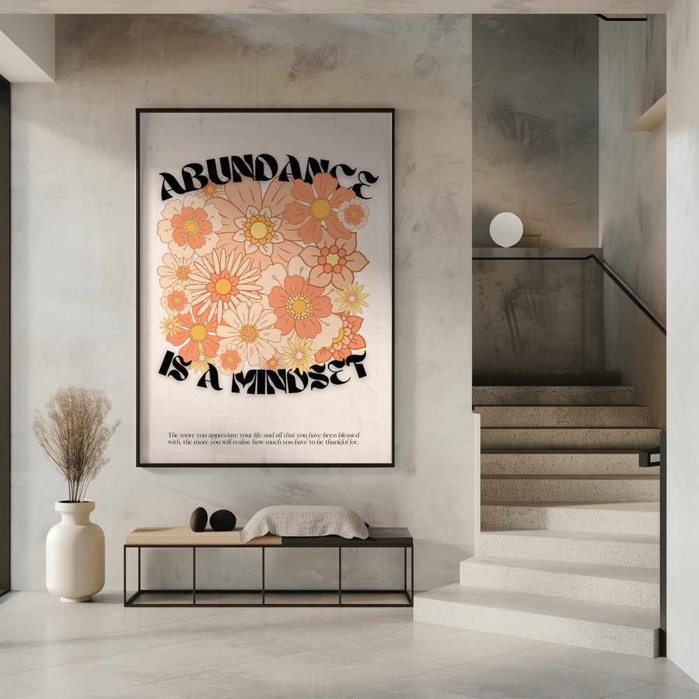 Florale Fülle-Vibes | Poster