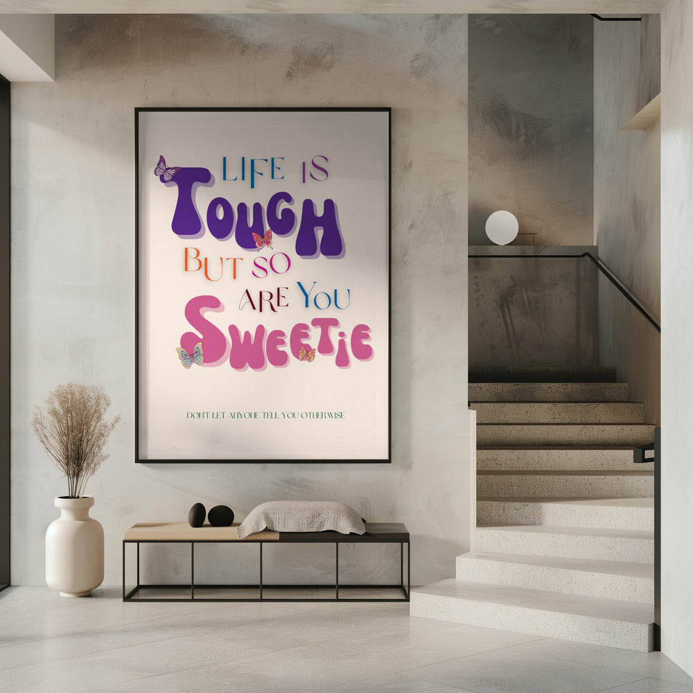 Bunte typografische Kunst | Poster