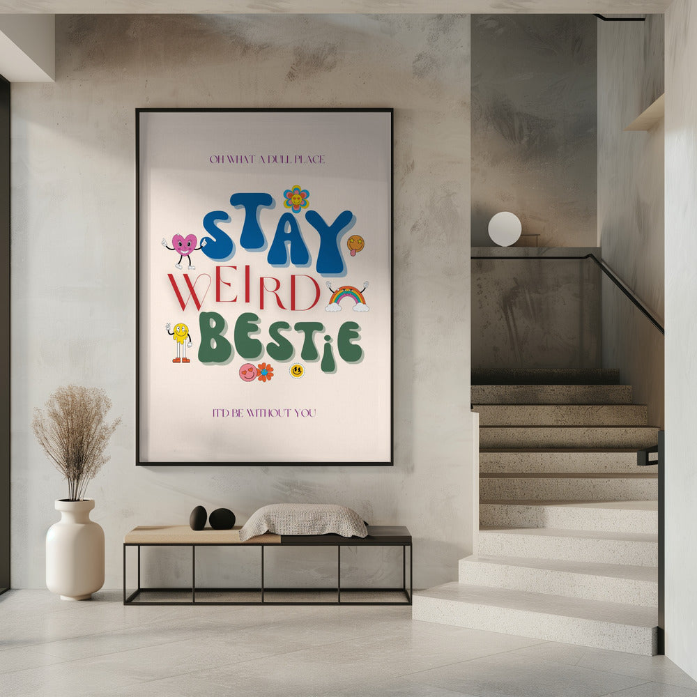 Vibrant Friendship Vibes | Poster