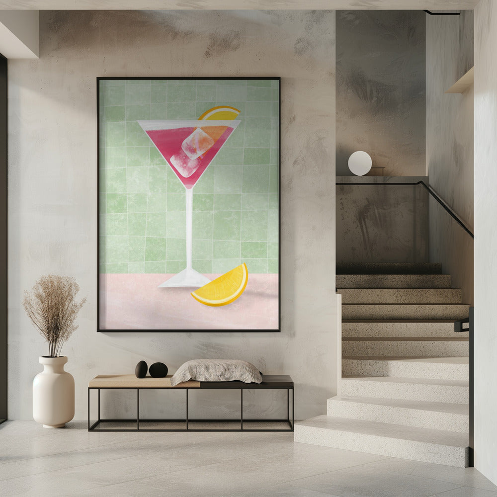Pink coctail | Poster