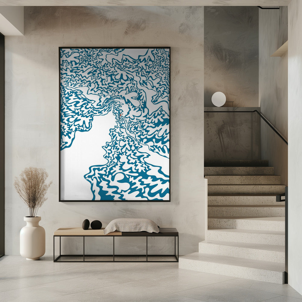 Tolle Surfwellen | Poster