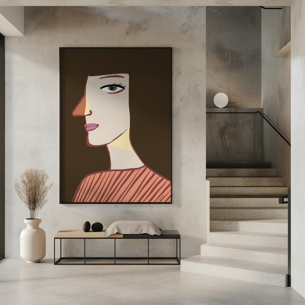 Frauenprofil | Poster