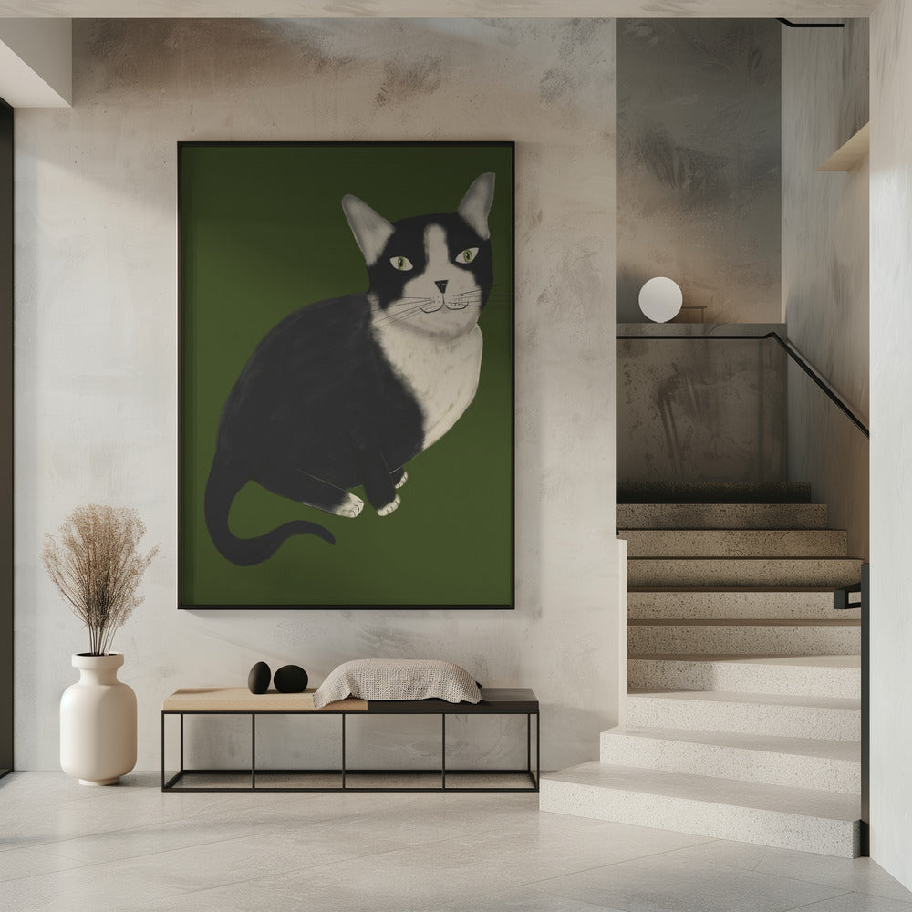 Herr Smoking Katze | Poster