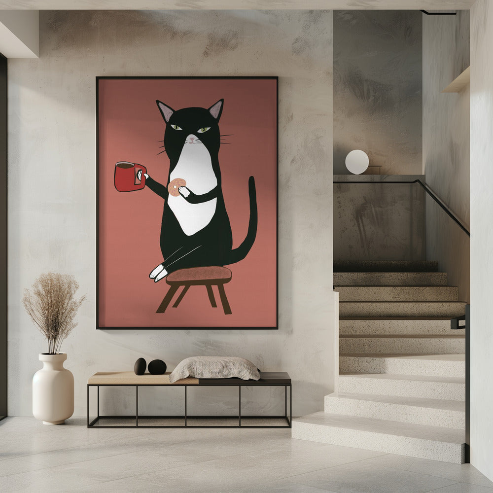 Kaffeekatze | Poster