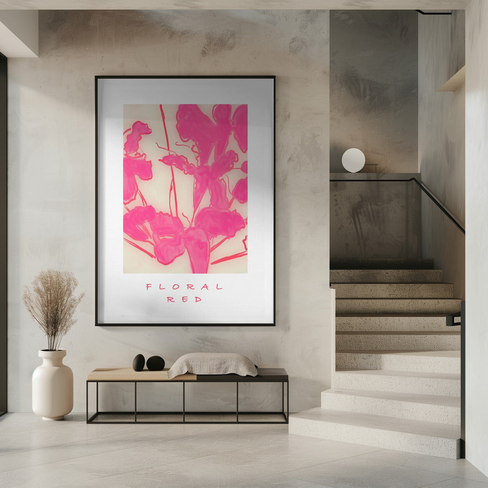Blumenrot | Poster
