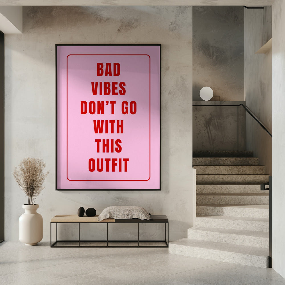 Positive Vibe Garderobe | Poster
