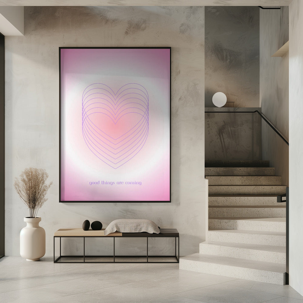 Positive Stimmung voraus | Poster