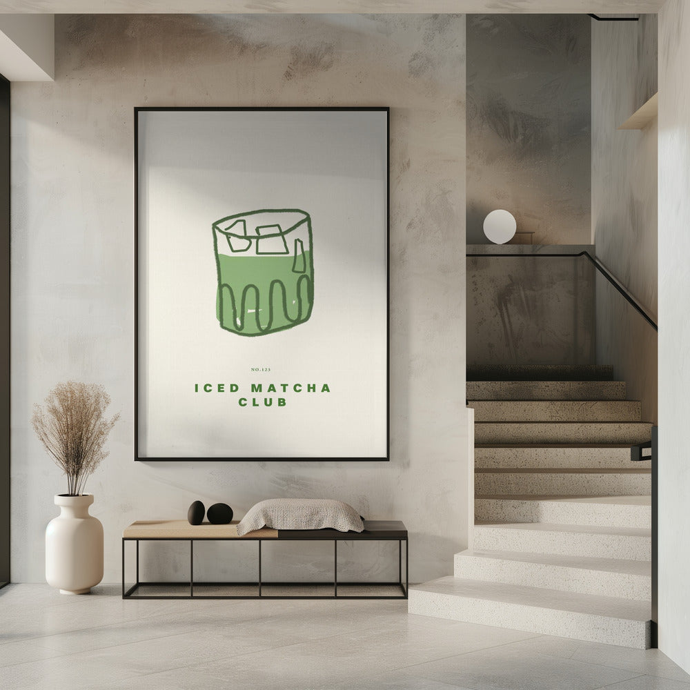 Gekühltes grünes Elixier | Poster