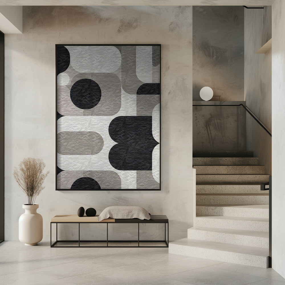 Modernes geometrisches Muster | Poster