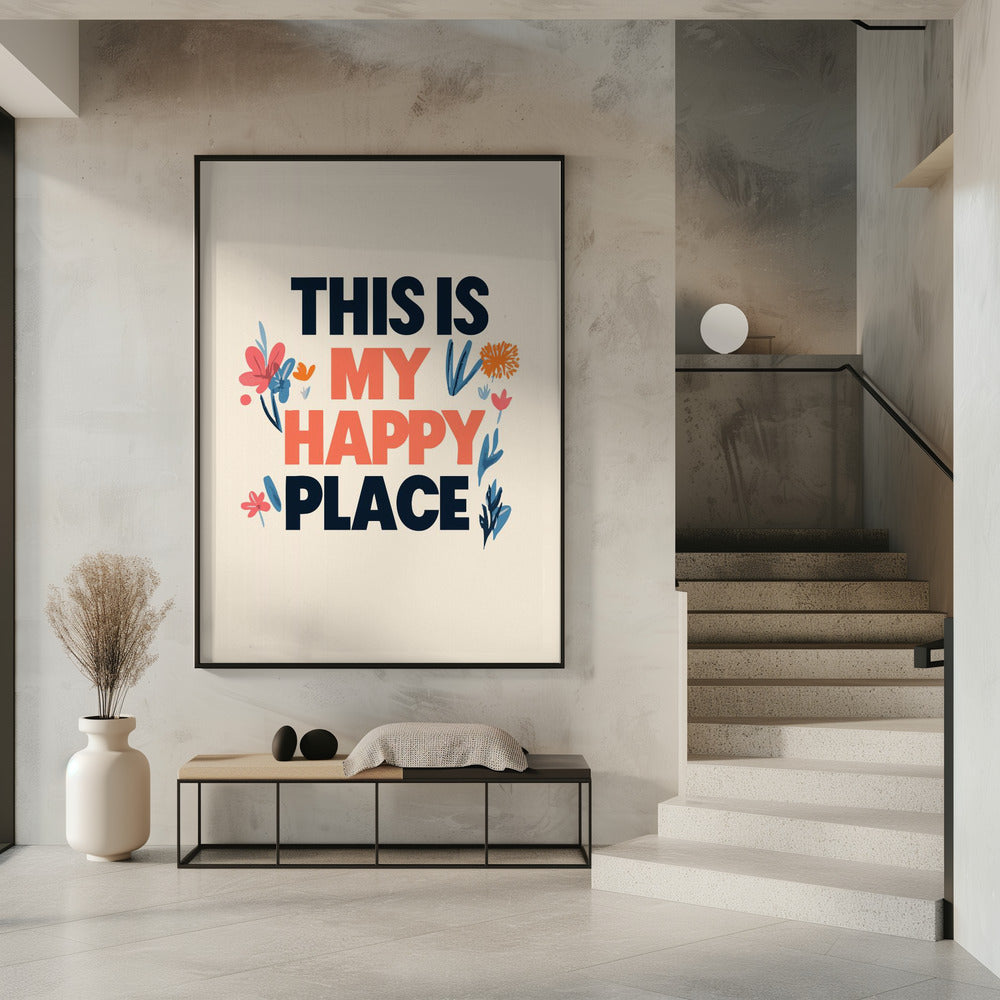 Das ist mein glücklicher Ort | Poster