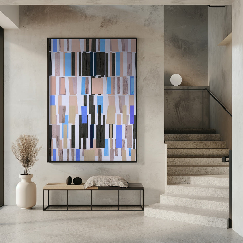 Farbblockkomposition | Poster