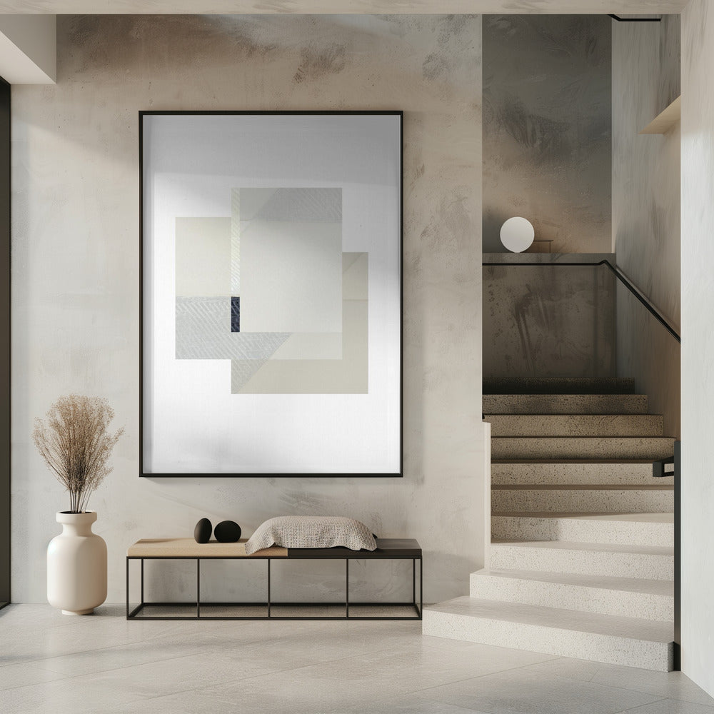 Minimalistische Kreuzung | Poster