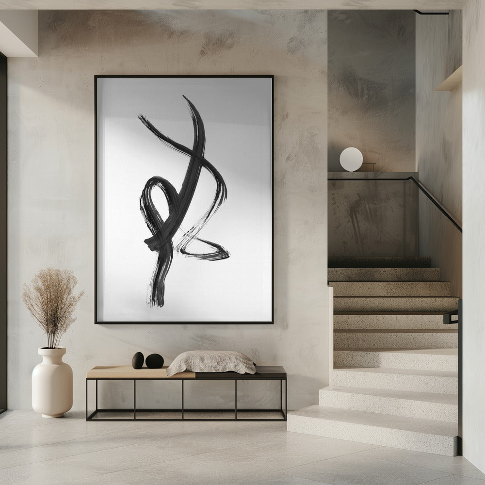 Pinselstrich01 18x24 | Poster