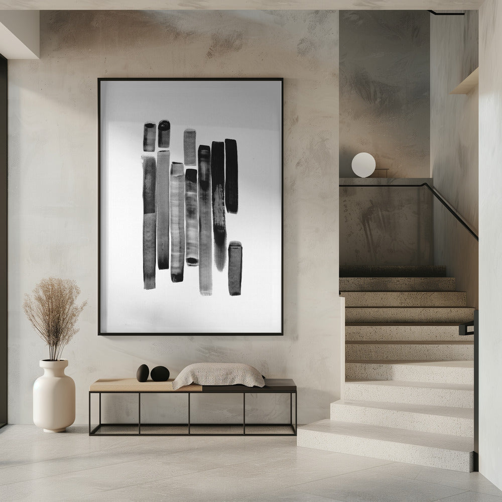 02 Verschiedene Striche 01 18x24 | Poster