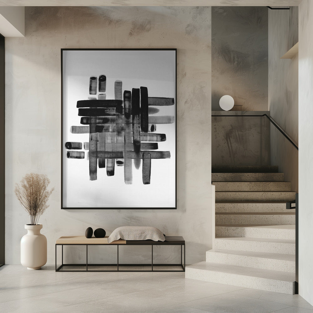 03 Verschiedene Striche 02 18x24 | Poster