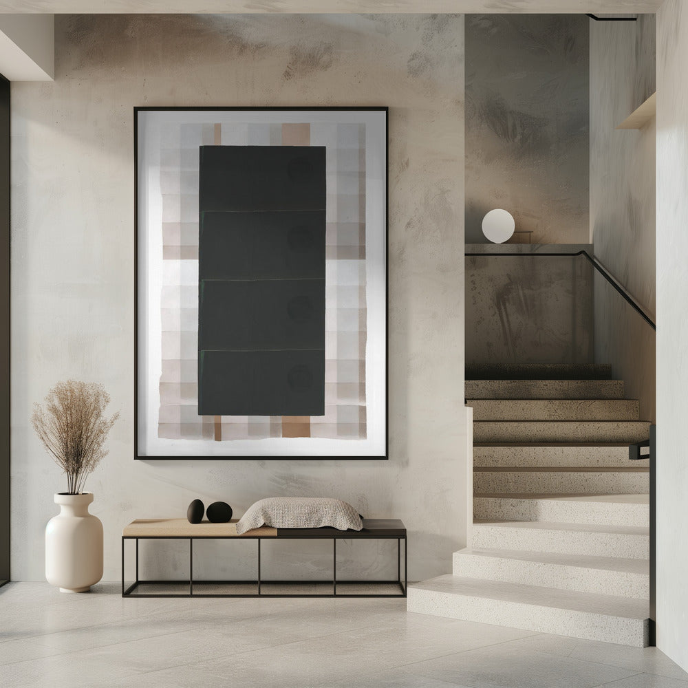 Monochrome Schichten | Poster