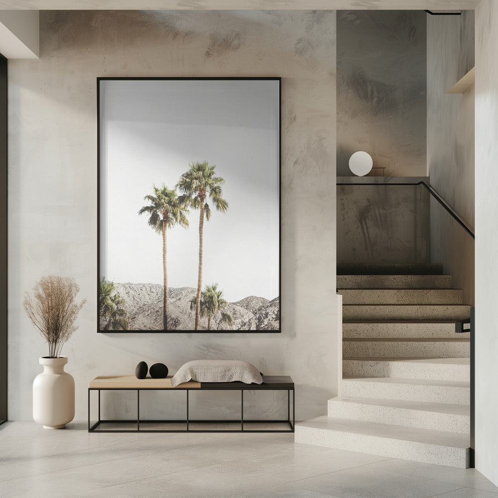 Palm Springs Palmen | Poster